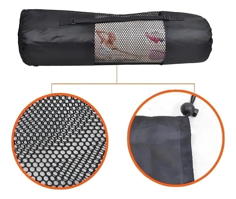 COLCHONETA PARA YOGA Y PILATES DE PVC DE 4 MM CON BOLSA DE TRANSPORTE - 3