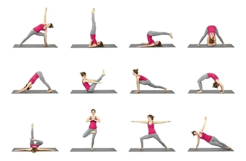 COLCHONETA PARA YOGA Y PILATES DE PVC DE 4 MM CON BOLSA DE TRANSPORTE - 5