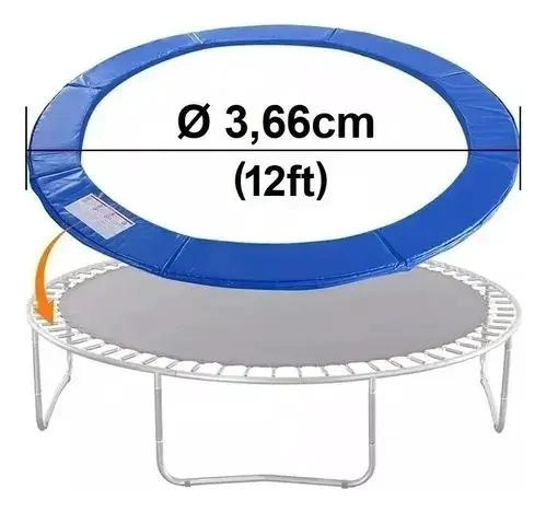 PROTECTOR PARA RESORTES DE CAMA ELASTICA DE 3,66 METROS - 2