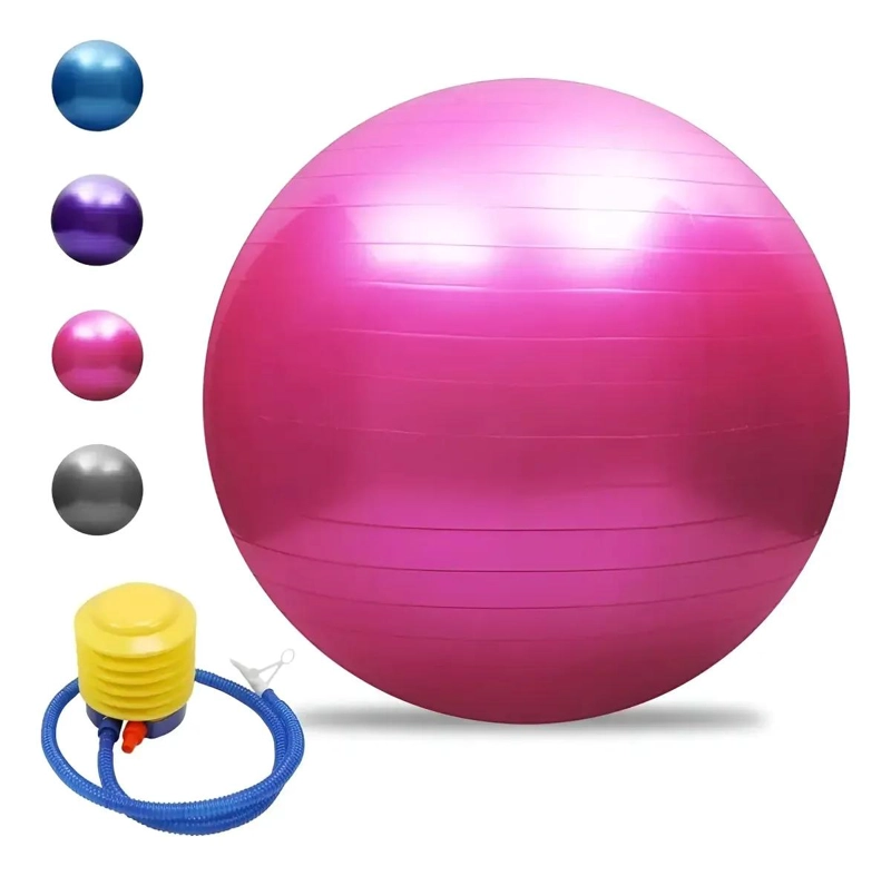 PELOTA DE EJERCICIO PARA YOGA Y PILATES 65 CM PARA ENTRENAMIENTO Y EMBARAZO - 1
