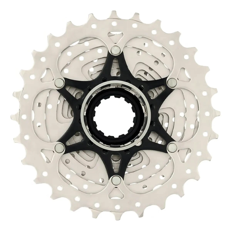 PIÑON CASETTE PARA BICICLETA DE RUTA 10 VELOCIDADES 11-28T ACERO - 1