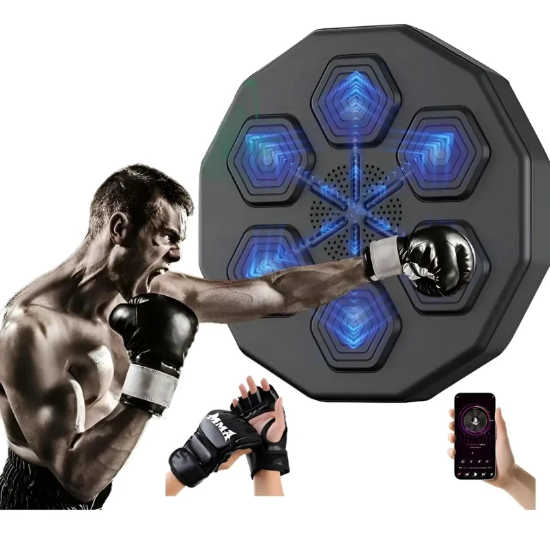 PARED ELECTRONICA PARA ENTRENAMIENTO CON MUSICA INTEGRADA Y BOLSA DE ARENA - 1