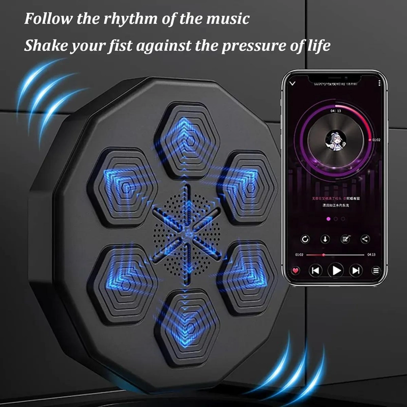 PARED ELECTRONICA PARA ENTRENAMIENTO CON MUSICA INTEGRADA Y BOLSA DE ARENA - 5