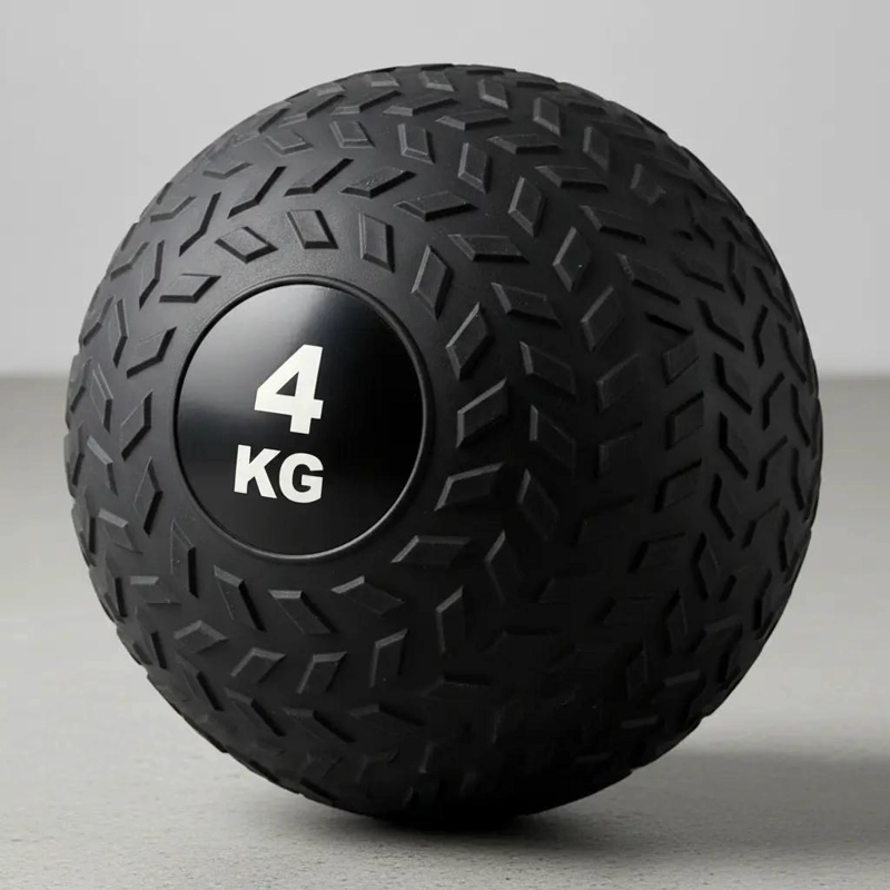 BALON MEDICINAL DE 4 KG PARA ENTRENAMIENTO FUNCIONAL Y FUERZA - 5