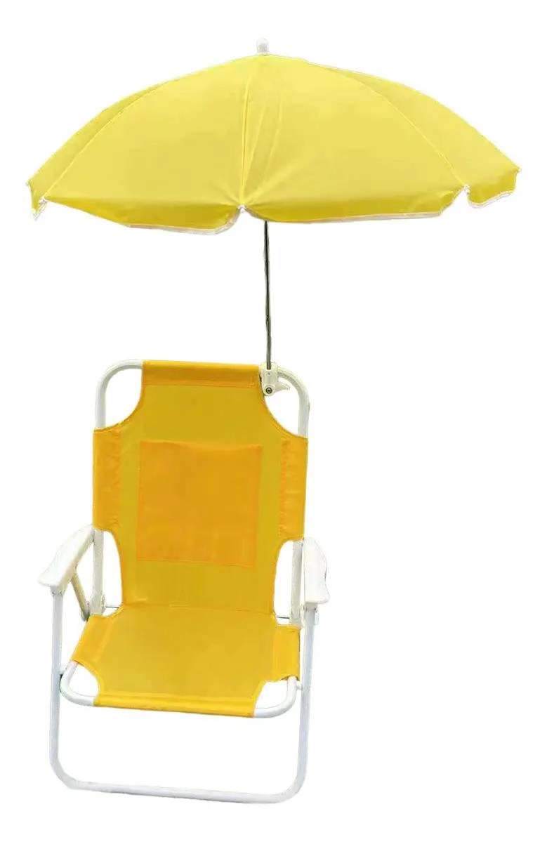 SILLA PLEGABLE CON QUITASOL PARA NIÑOS IDEAL PARA PLAYA Y PASEOS - 1