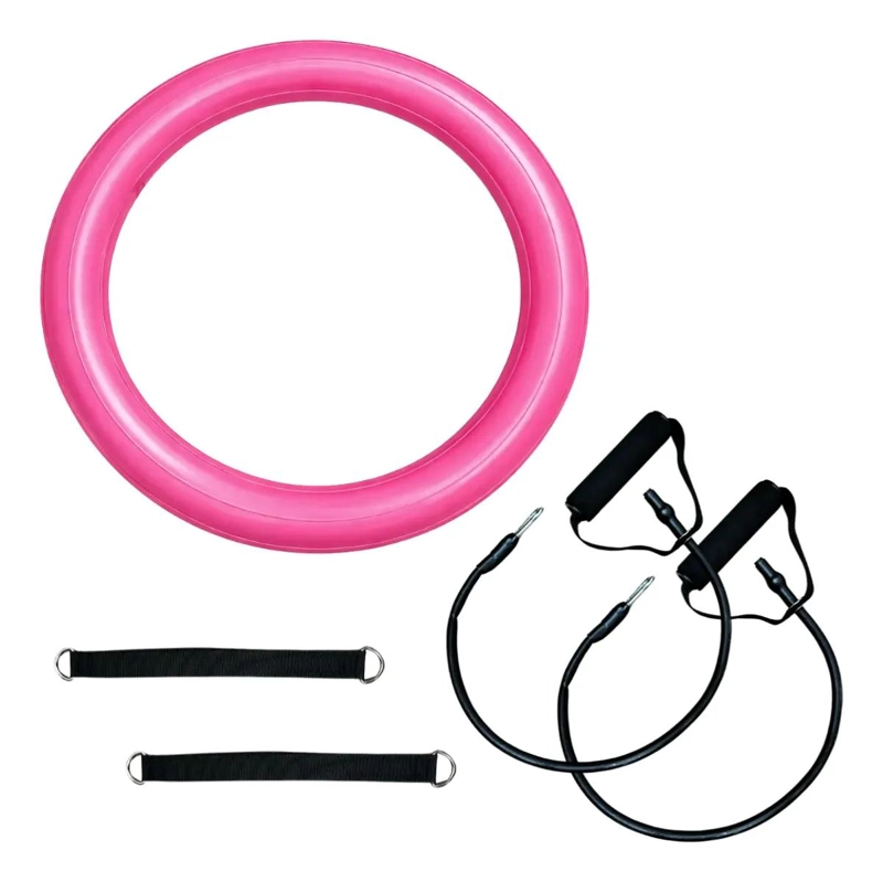 BASE ARO 65 CM PARA ESTABILIDAD EN EJERCICIOS CON PELOTA Y BANDAS - 3