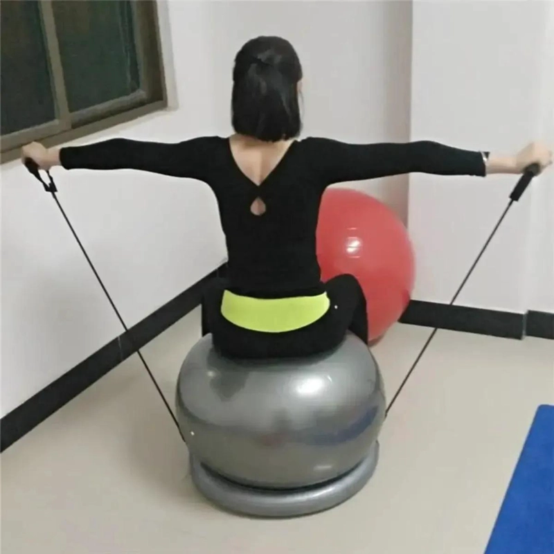 BASE ARO 65 CM PARA ESTABILIDAD EN EJERCICIOS CON PELOTA Y BANDAS - 5