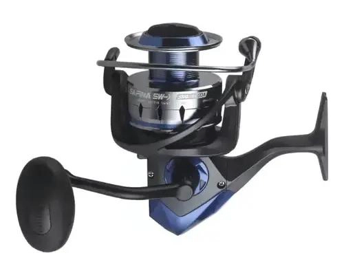 CARRETE DE PESCA SAFINA SW 6000A PARA AGUA SALADA CON SISTEMA SW - 1