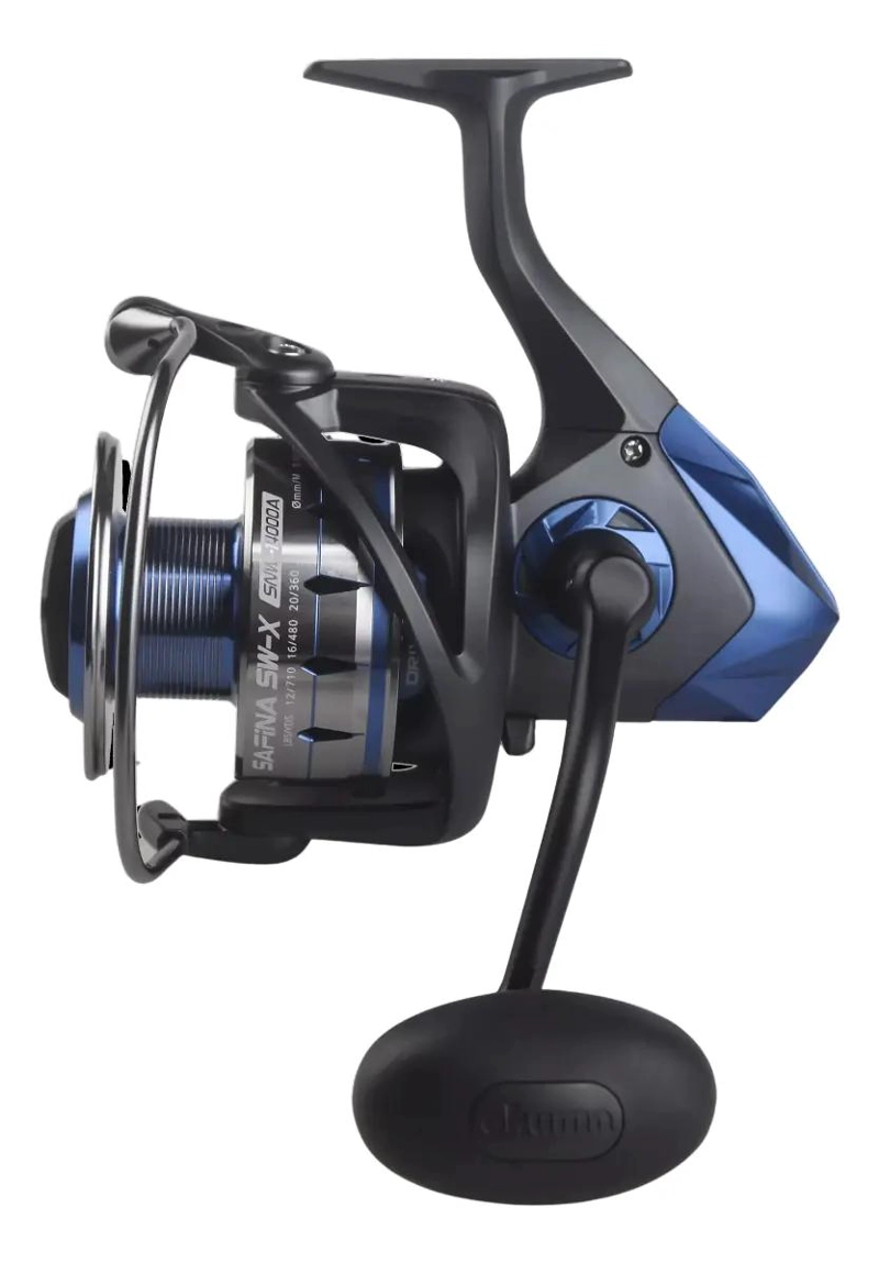 CARRETE DE PESCA SAFINA SW 6000A PARA AGUA SALADA CON SISTEMA SW - 2
