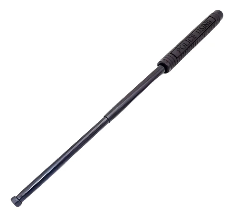 GENÉRICO BASTON RETRACTIL DE ACERO DE 50 CM PARA DEFENSA PERSONAL CON FUNDA