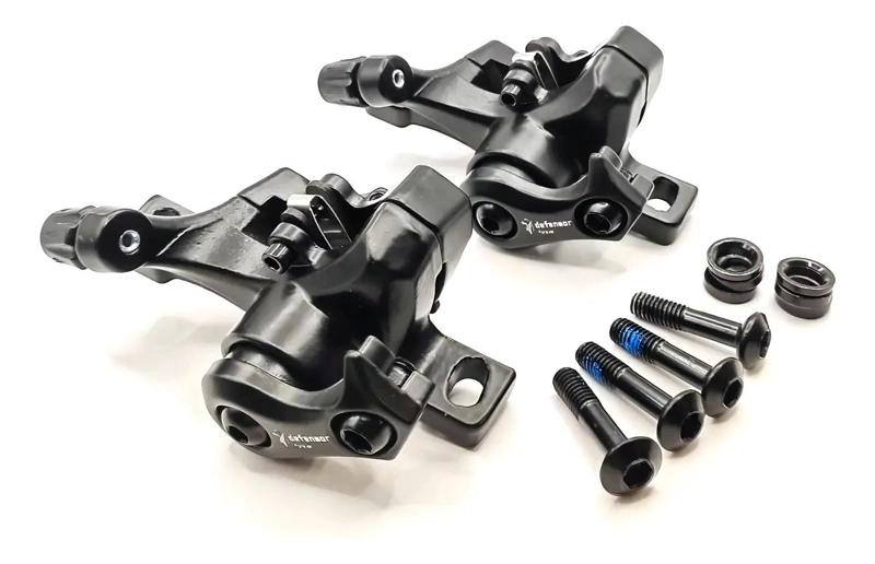 CALIPER DE FRENO MECANICO PARA DISCO DE BICICLETA PACK DE 2 UNIDADES - 1