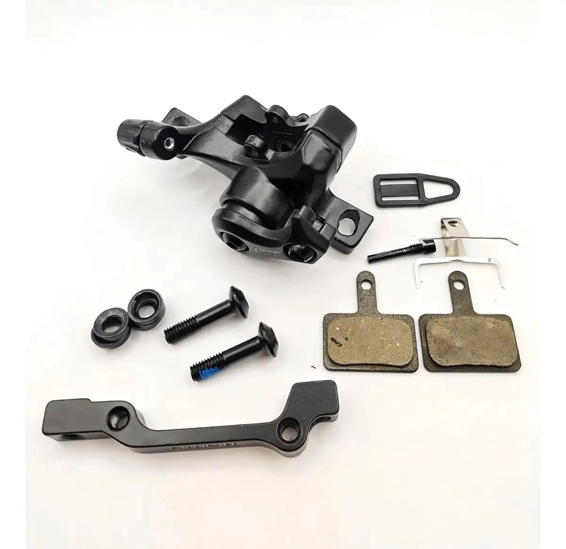 CALIPER DE FRENO MECANICO PARA DISCO DE BICICLETA PACK DE 2 UNIDADES - 4
