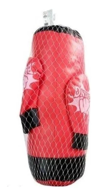 SACO DE BOXEO CON GUANTES PARA NIÑOS Y BEBE S JUGUETE INTERACTIVO - 2