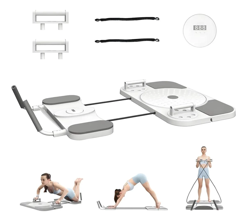 EQUIPO MULTIFUNCIONAL PARA ENTRENAMIENTO FISICO 5 EN 1 CON ACCESORIOS - 2