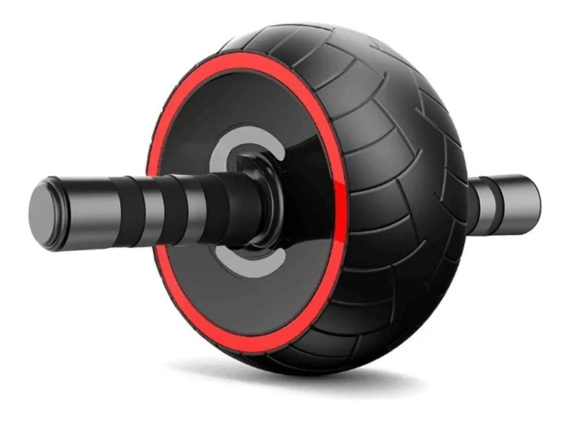 RUEDA PARA EJERCICIO ABDOMINAL CON MINI ALFOMBRA PARA RODILLAS - 2