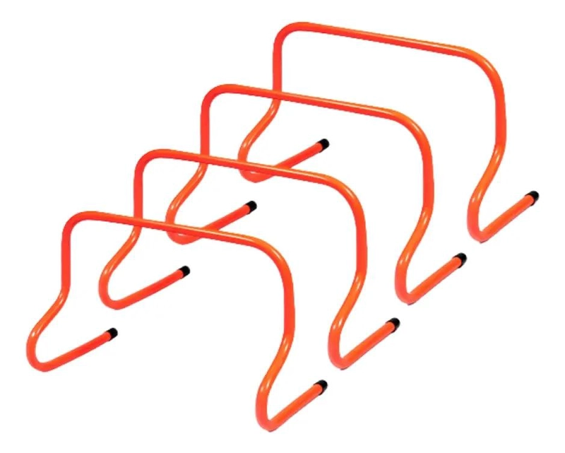 SET DE 5 VALLAS DE SALTO Y AGILIDAD DE 40 CM PARA ENTRENAMIENTOS - 2