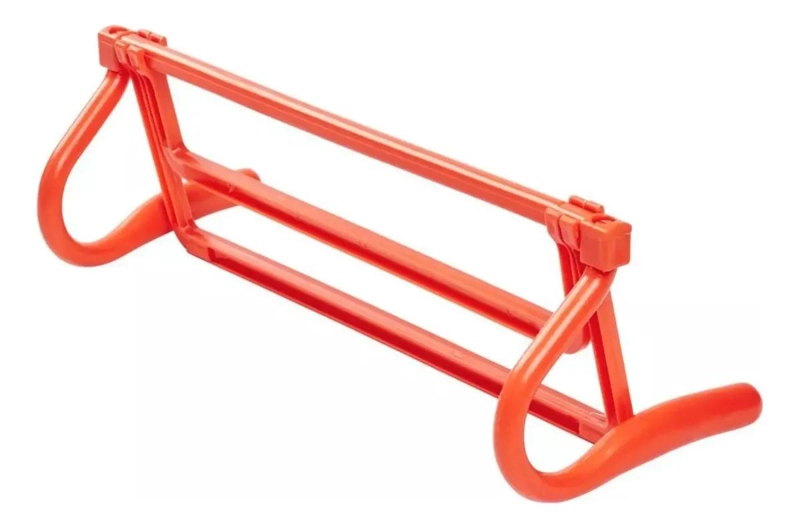 SET DE 6 VALLAS AJUSTABLES PARA ENTRENAMIENTO DE FITNESS ENTRE 15 Y 35 CM - 2