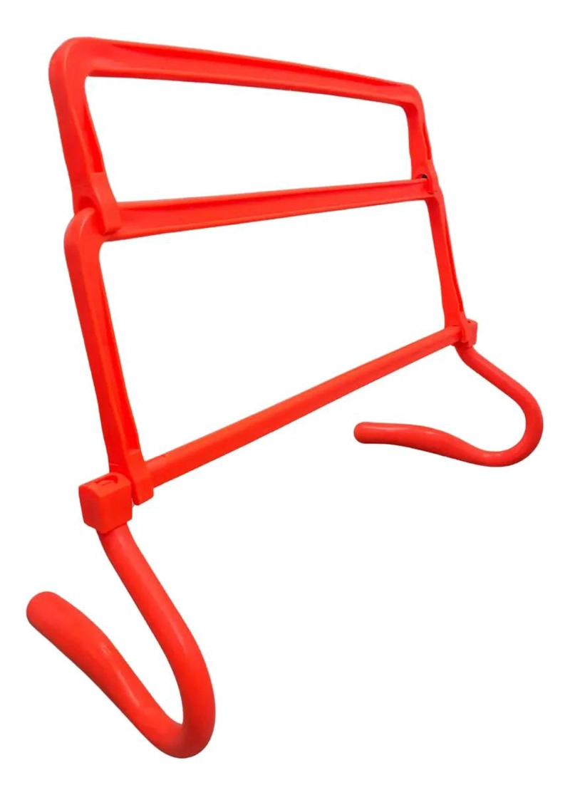 SET DE 6 VALLAS AJUSTABLES PARA ENTRENAMIENTO DE FITNESS ENTRE 15 Y 35 CM - 4