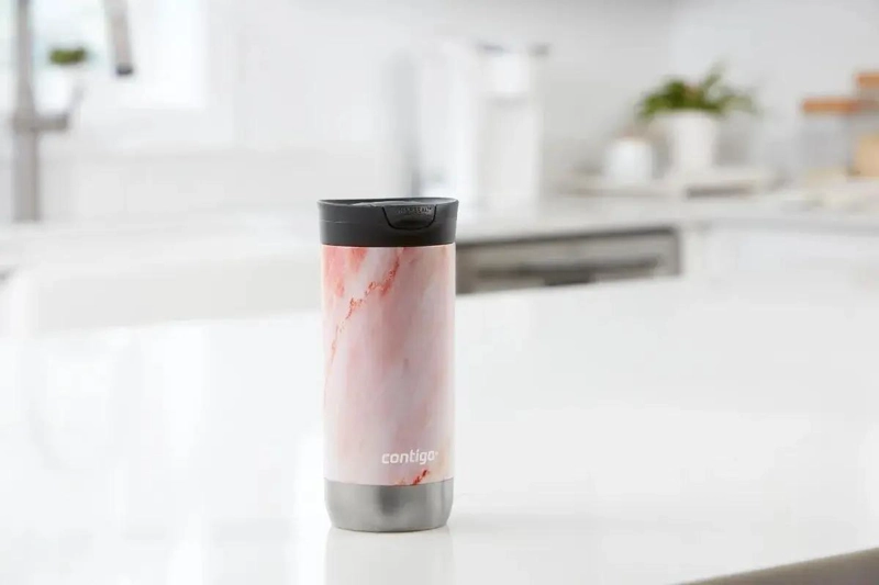 TAZA TE RMICA DE ACERO INOXIDABLE CON CAPACIDAD DE 473 ML COLOR CUARZO ROSA - 2