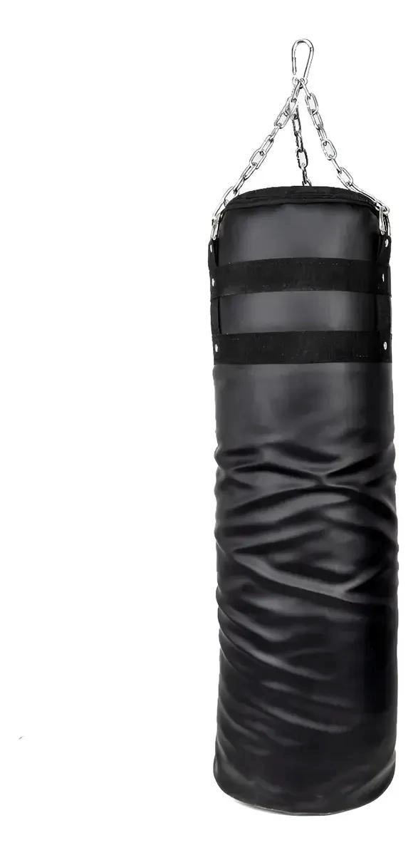 SACO DE BOXEO DE 100 CM CON RELLENO DE ASERRIN PARA ENTRENAMIENTO - 3