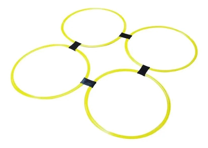 SET DE 12 AROS PARA ENTRENAMIENTO DE VELOCIDAD Y COORDINACION - 3