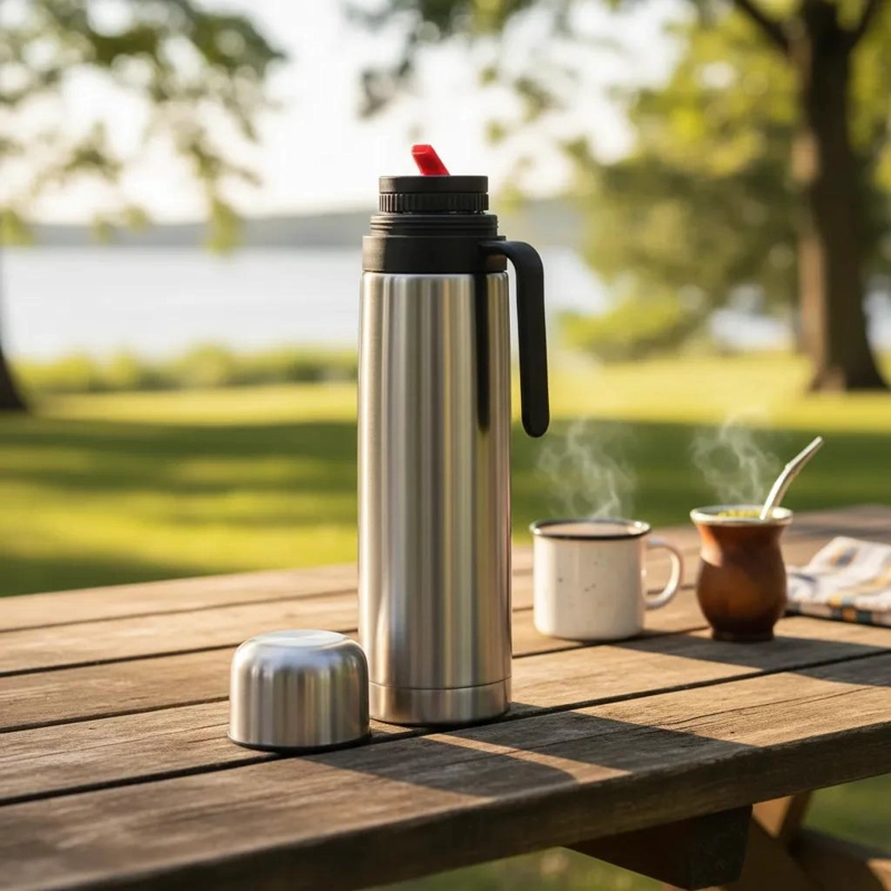 TERMO PARA LIQUIDOS CALIENTES Y FRIOS CON CAPACIDAD PARA 12 HORAS - 1