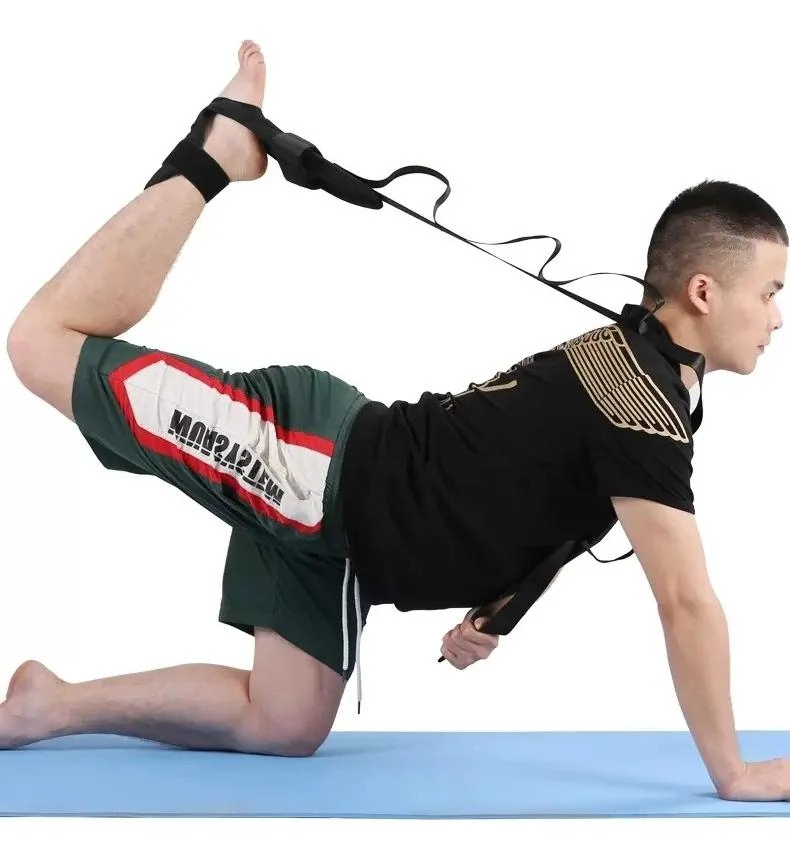SET DE 2 CORREAS ELASTICAS PARA ESTIRAMIENTO Y EJERCICIOS DE PIERNAS - 1