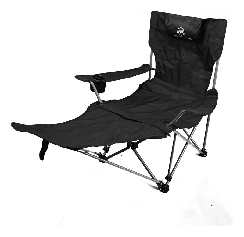 SILLA PLEGABLE PORTATIL PARA USO INTERIOR Y EXTERIOR CON ESTRUCTURA RESISTENTE - 4