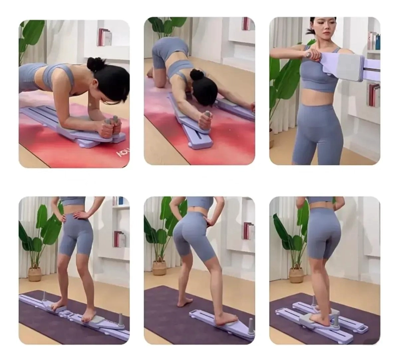 TABLA PLEGABLE PARA PILATES IDEAL PARA EJERCICIOS EN CASA Y REMODELACION - 5