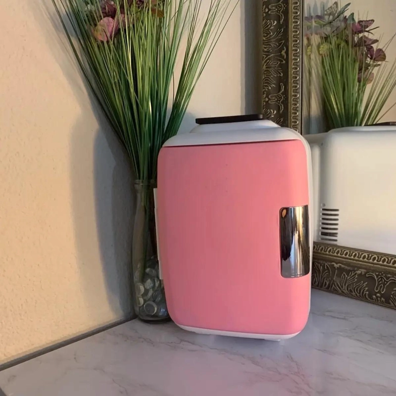 MINI REFRIGERADOR ELE CTRICO PORTATIL DE 4 LITROS PARA AUTO Y HOGAR - 2