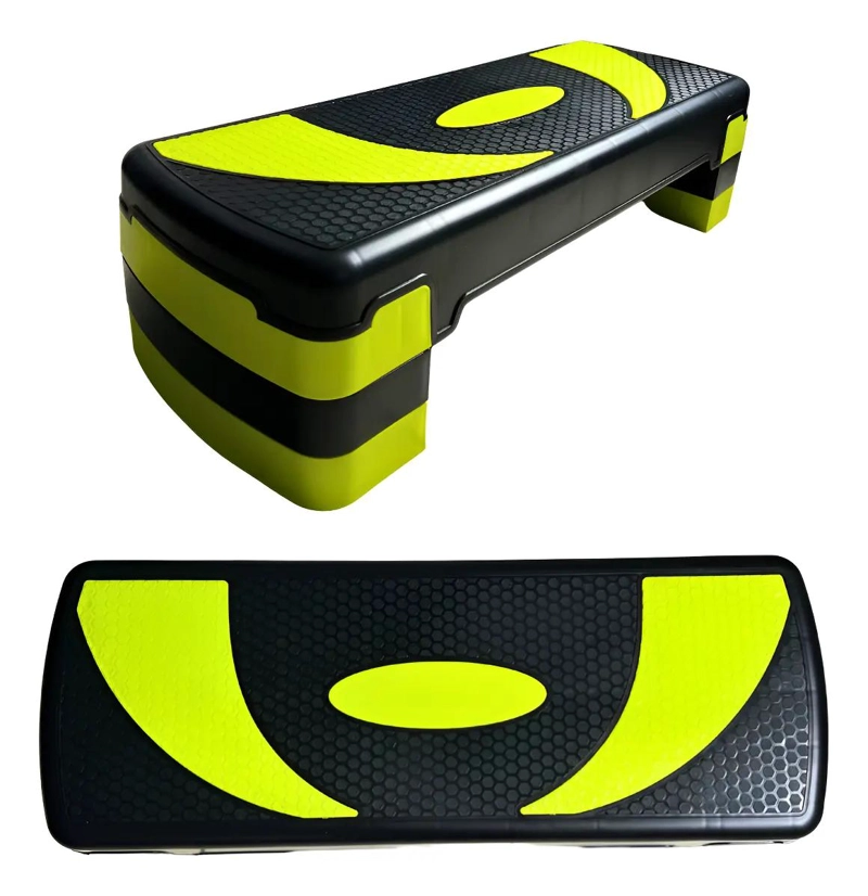 STEP AEROBICO AJUSTABLE CON 3 NIVELES Y SUPERFICIE ANTIDESLIZANTE - 2