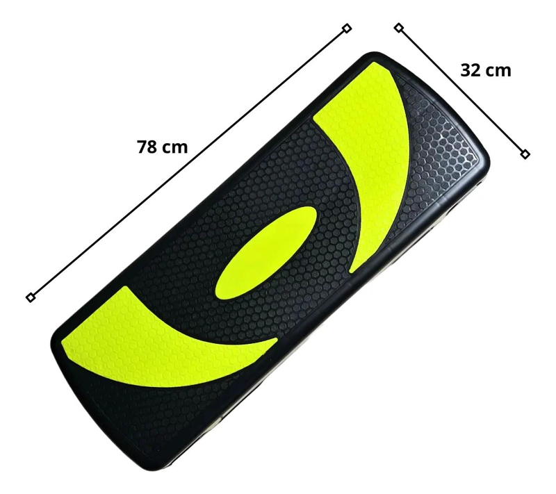 STEP AEROBICO AJUSTABLE CON 3 NIVELES Y SUPERFICIE ANTIDESLIZANTE - 3