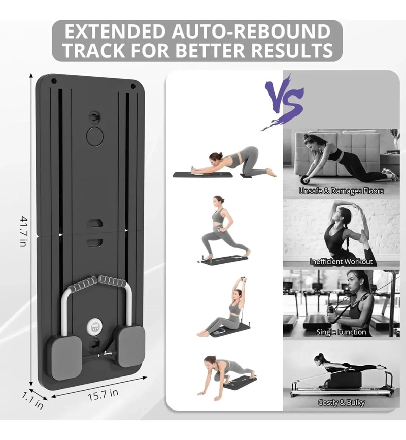 CAMA PARA PILATES CON MAQUINA TABLA REFORMER PARA EJERCICIOS - 5