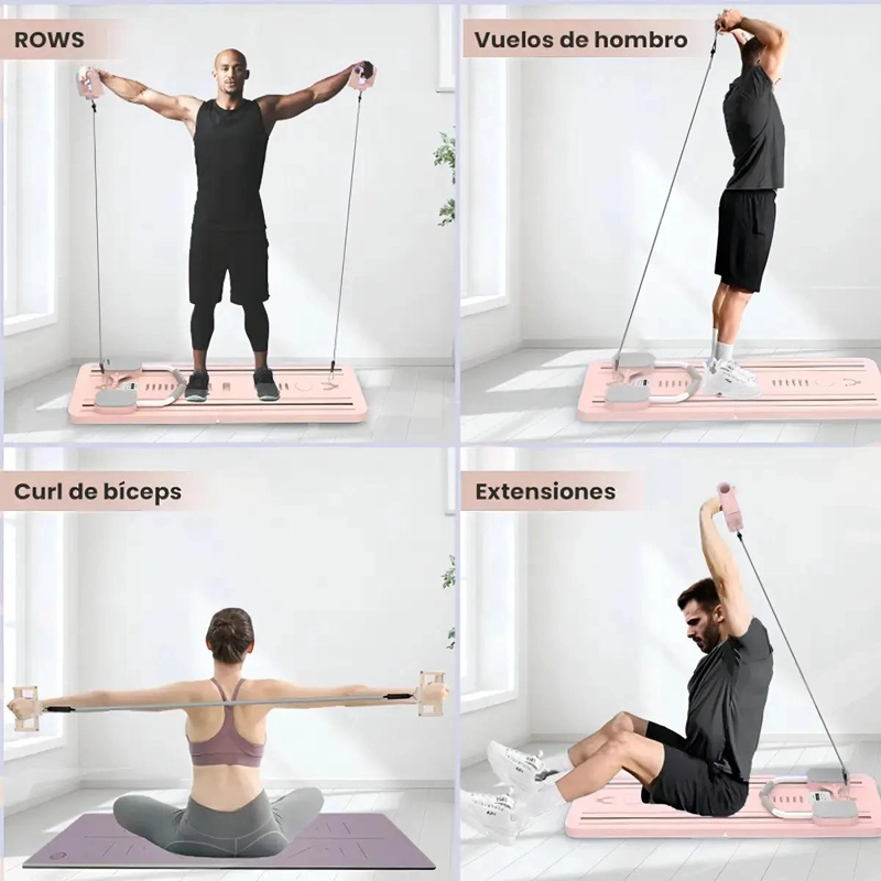 TABLA MULTIFUNCIONAL PARA ENTRENAMIENTO FITNESS Y YOGA 6 EN 1 - 4