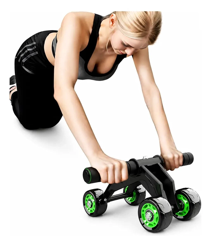 RUEDA ABDOMINAL CON CUATRO RUEDAS PARA ENTRENAMIENTO EFECTIVO DEL ABDOMEN - 1