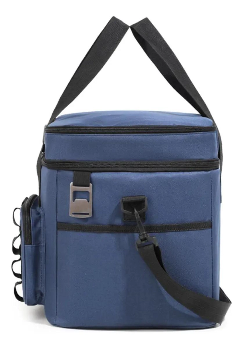 BOLSO TE RMICO DE 24 LITROS CON MULTIPLES COMPARTIMIENTOS AZUL - 3