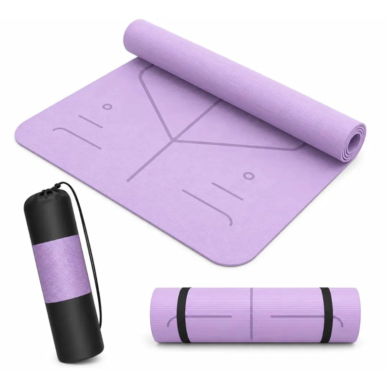 COLCHONETA PARA YOGA Y PILATES ECO 6MM CON ACCESORIOS INCLUIDOS - 1