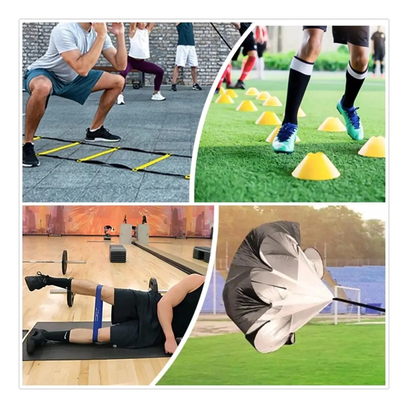 KIT DE ENTRENAMIENTO DE AGILIDAD Y VELOCIDAD PARA EJERCICIOS DEPORTIVOS - 5