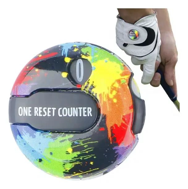 CONTADOR DE PUNTUACION PARA GOLF CON CLIP Y GUANTES INCLUIDOS - 1