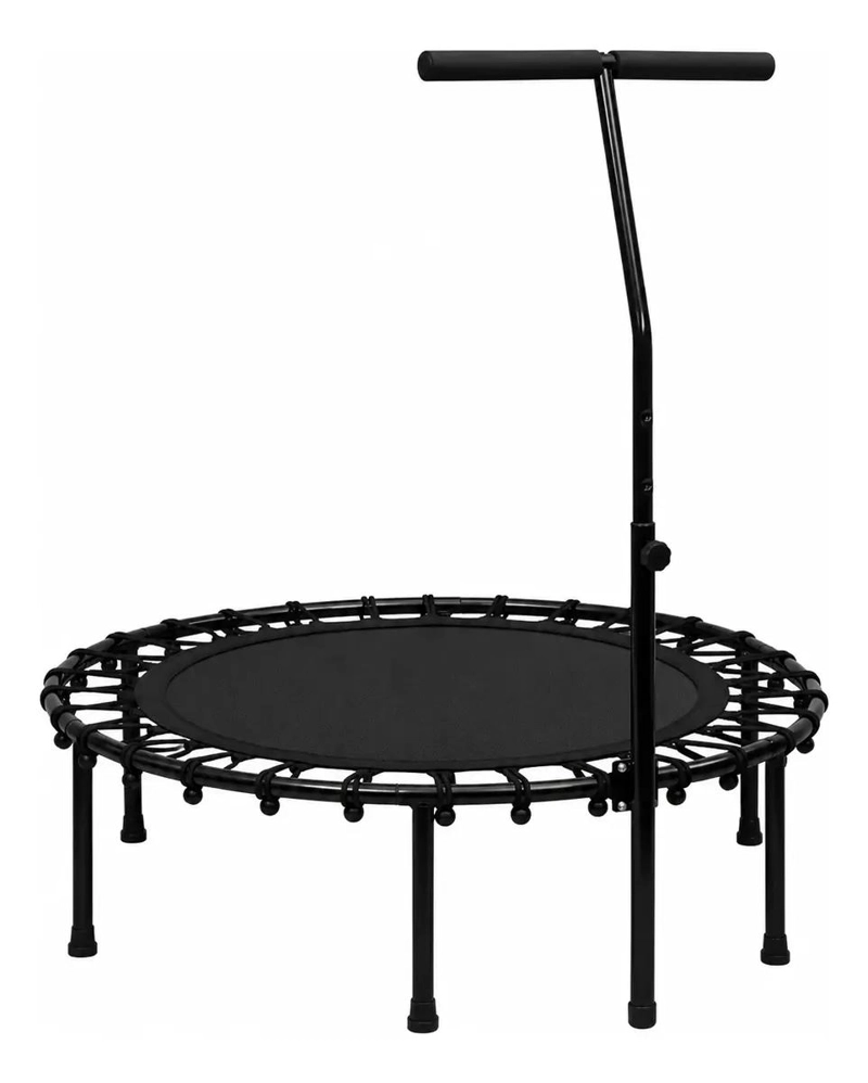 CAMA ELASTICA FITNESS CON AGARRE Y ASA MINI TRAMPOLIN 100 CM PARA EJERCICIO - 4