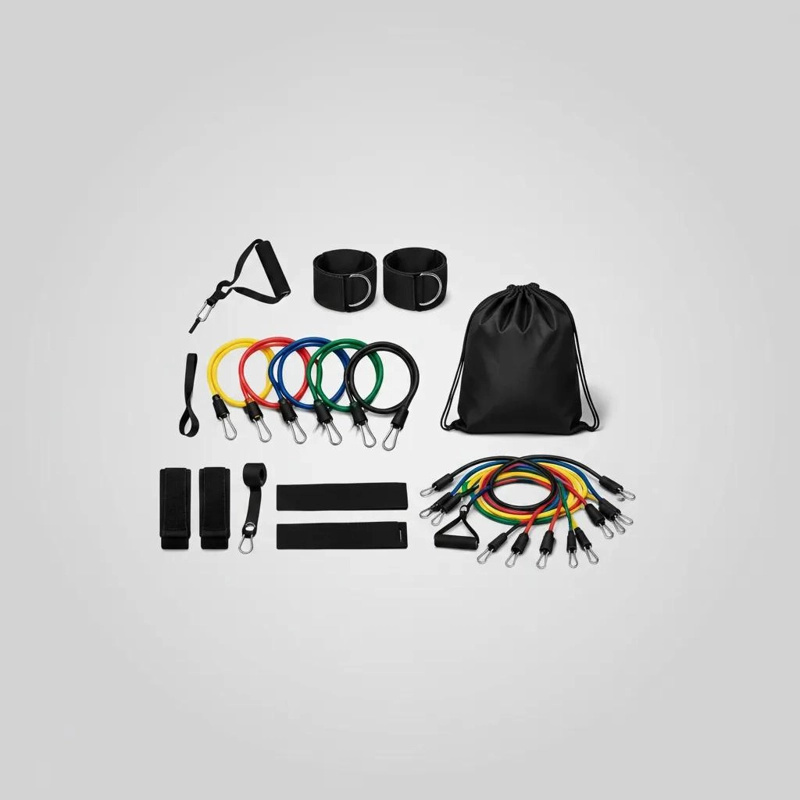 BANDAS ELASTICAS DE RESISTENCIA PARA EJERCICIO EN CASA Y GIMNASIO - 1