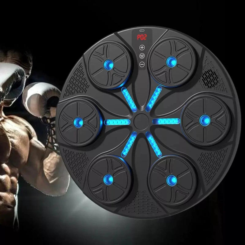 EQUIPO DE MAQUINA DE BOXEO CON MUSICA ELECTRONICA Y CONEXION BLUETOOTH - 3