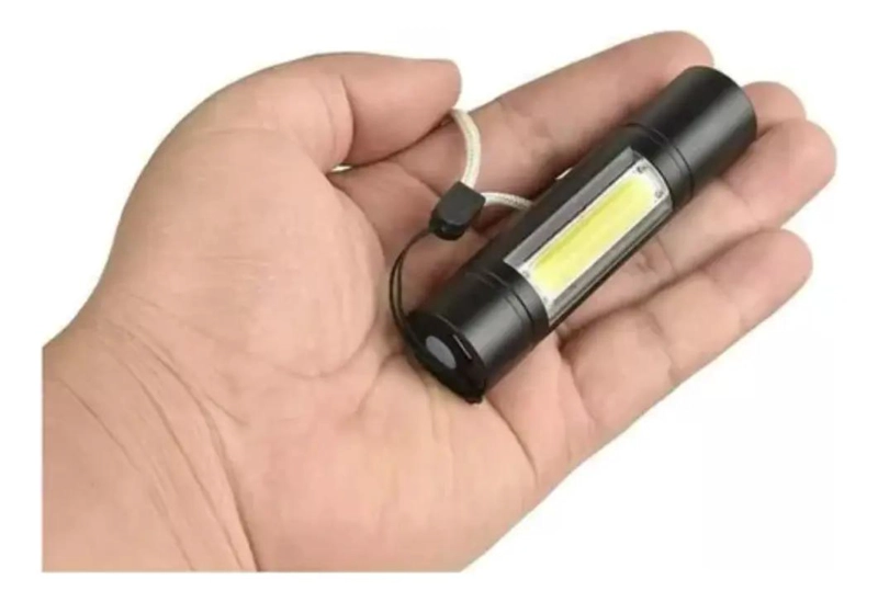 SET DE 5 LINTERNAS MINI RECARGABLES USB PARA CAMPING Y USO TACTICO - 3