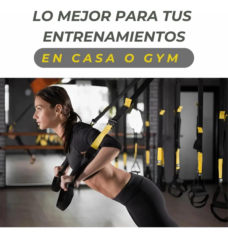 BANDAS DE SUSPENSION PARA ENTRENAMIENTO FUNCIONAL Y RESISTENCIA - 3