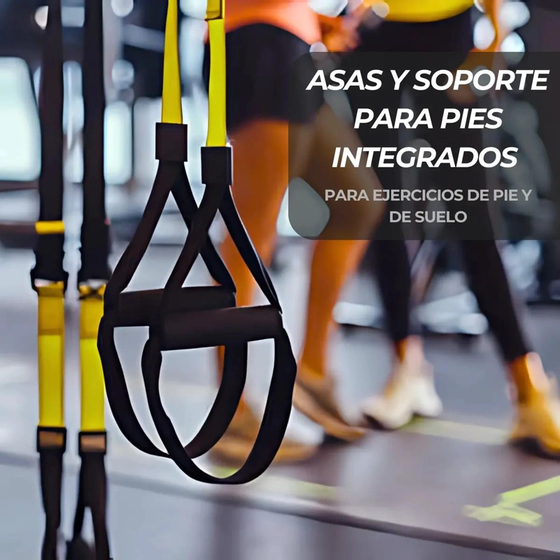BANDAS DE SUSPENSION PARA ENTRENAMIENTO FUNCIONAL Y RESISTENCIA - 5