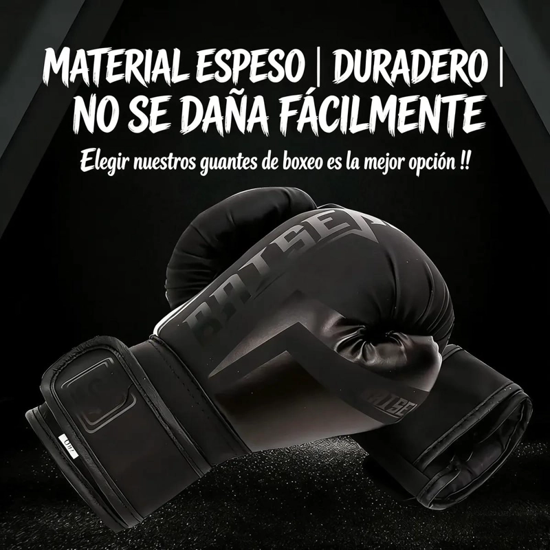 GUANTES DE BOXEO PROFESIONALES PARA NIÑOS Y ADOLESCENTES DE 8 A 16 AÑOS - 4