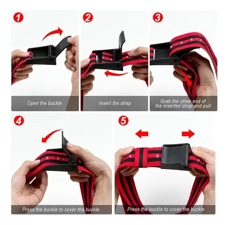 BANDAS DE OCLUSION PARA BRAZOS Y PIERNAS CON NUMERACION PARA ENTRENAMIENTO - 4