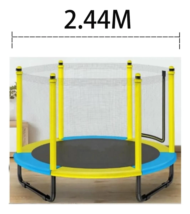 BANDA ELASTICA DE SEGURIDAD NEGRA CON 6 PUNTOS Y LONGITUD DE 244 CM - 5