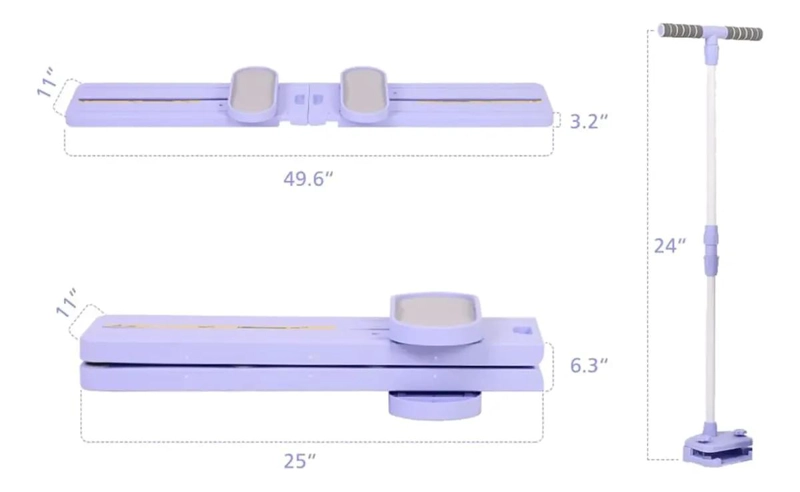 EQUIPO DE EJERCICIO PARA ABDOMEN Y PIERNAS CON DISEÑO COMPACTO Y FUNCIONAL - 3