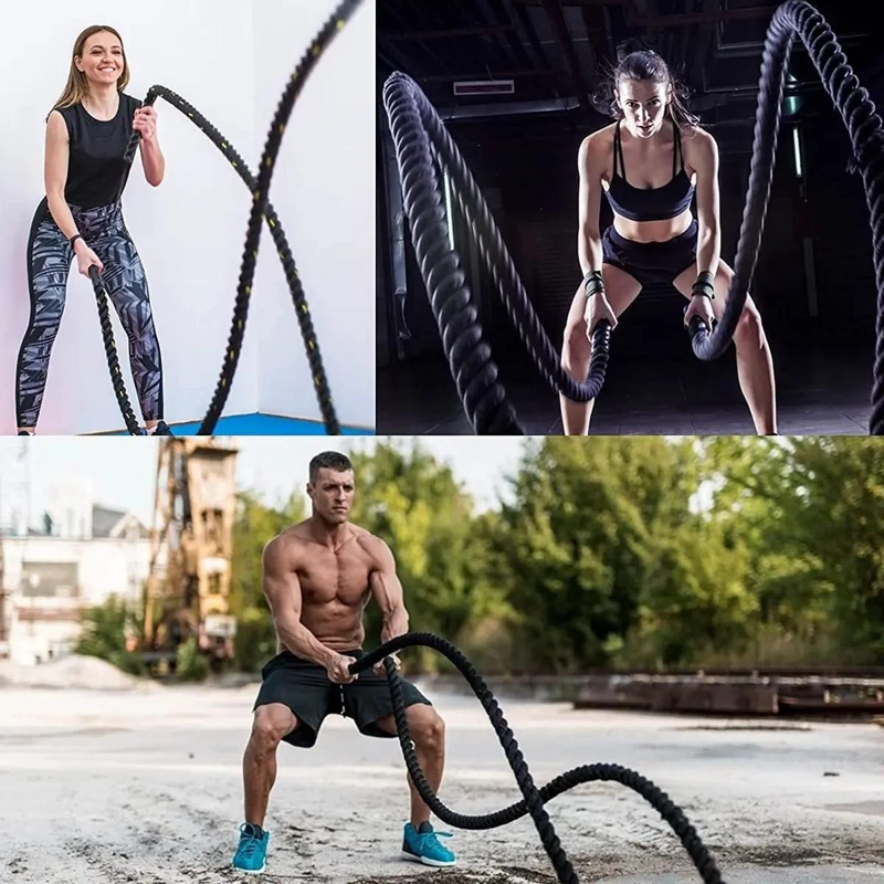 CUERDA DE FUERZA PARA ENTRENAMIENTO FUNCIONAL DE 9 METROS - 4